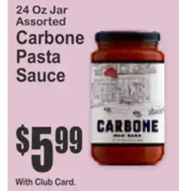 Food Universe Carbone Pasta Sauce offer