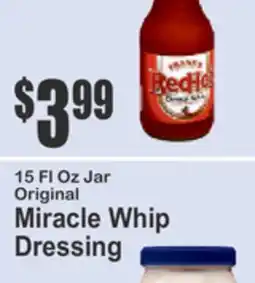 Food Universe Original Miracle Whip Dressing offer