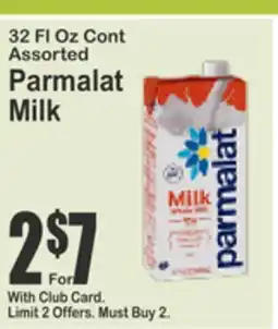 Food Universe 32 FL Oz Cont Assorted Parmalat Milk offer