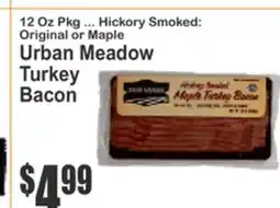 Food Universe Urban Meadow Turkey Bacon offer