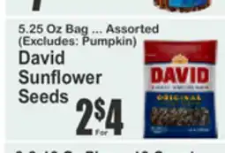 Food Universe David Sunflower Seeds offer