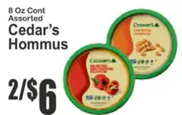Food Universe Cedar's Hommus offer