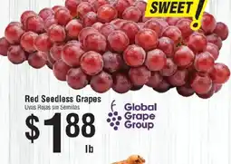 Smart & Final Red Seedless Grapes offer