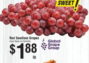 Smart & Final Red Seedless Grapes offer