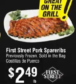 Smart & Final First Street Pork Spareribs offer