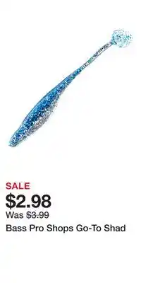 Cabela's Bass Pro Shops Go-To Shad offer