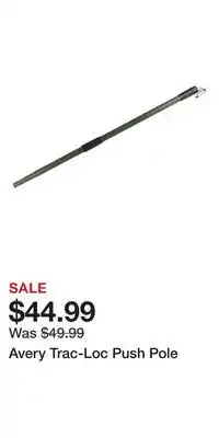 Cabela's Avery Trac-Loc Push Pole offer