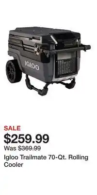 Cabela's Igloo Trailmate 70-Qt. Rolling Cooler offer
