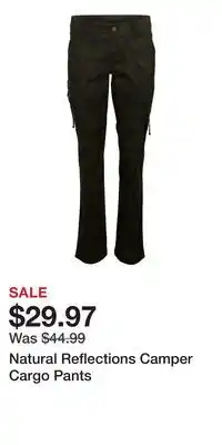 Cabela's Natural Reflections Camper Cargo Pants offer