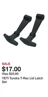 Cabela's YETI Tundra T-Rex Lid Latch Set offer