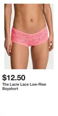 Victoria's Secret The Lacie Lace Low-Rise Boyshort offer