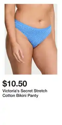Victoria's Secret Victoria's Secret Stretch Cotton Bikini Panty offer