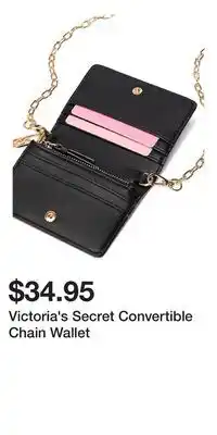 Victoria's Secret Victoria's Secret Convertible Chain Wallet offer