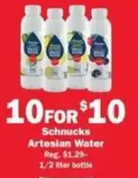 Schnucks Schnucks Artesian Water offer