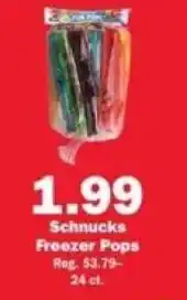 Schnucks Schnucks Freezer Pops offer