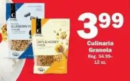 Schnucks Culinaria Granola offer