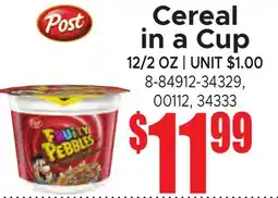 Jetro Cereal in a Cup offer