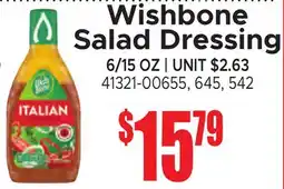 Jetro Wishbone Salad Dressing offer