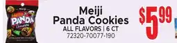 Jetro Meiji Panda Cookies offer