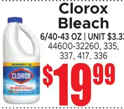 Jetro Clorox Bleach offer