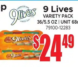 Jetro 9 Lives VARIETY PACK offer