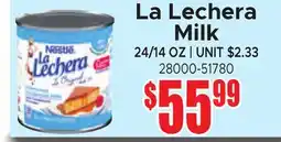 Jetro La Lechera Milk offer