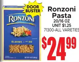 Jetro Ronzoni Pasta offer