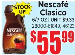 Jetro Nescafé Clasico offer