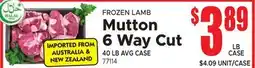 Jetro FROZEN LAMB Mutton 6 Way Cut offer