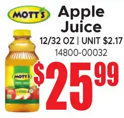 Jetro Apple Juice offer