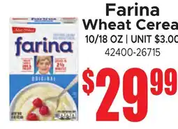 Jetro Farina Wheat Cereal offer