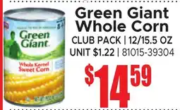 Jetro Green Giant Whole Corn offer