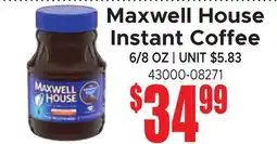 Jetro Maxwell House Instant Coffee offer