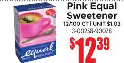 Jetro Pink Equal Sweetener offer