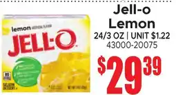 Jetro Jell-o Lemon offer