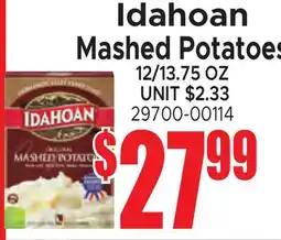Jetro Idahoan Mashed Potatoes offer