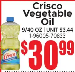 Jetro Crisco Vegetable Oil offer