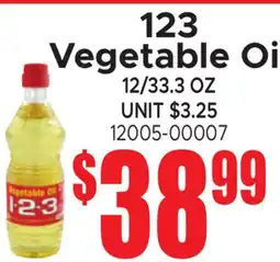Jetro 123 Vegetable Oil offer
