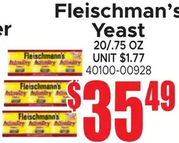 Jetro Fleischman's Yeast offer
