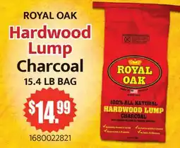 Jetro ROYAL OAK Hardwood Lump Charcoal offer