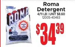 Jetro Roma Detergent offer