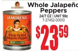 Jetro Whole Jalapeño Peppers offer