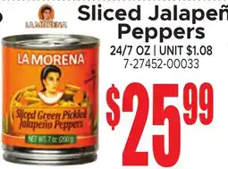 Jetro Sliced Jalapeño Peppers offer