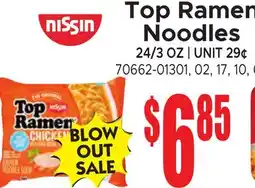Jetro Top Ramen Noodles offer
