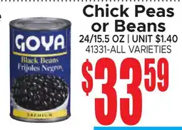Jetro Chick Peas or Beans offer