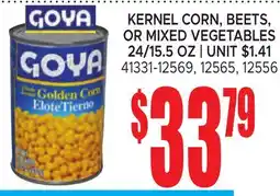 Jetro KERNEL CORN, BEETS, OR MIXED VEGETABLES offer