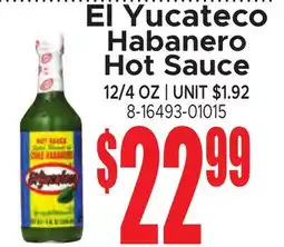 Jetro El Yucateco Habanero Hot Sauce offer