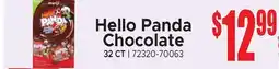 Jetro Hello Panda Chocolate offer