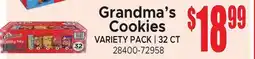 Jetro Grandma's Cookies offer