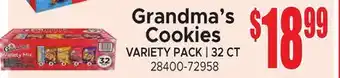 Jetro Grandma's Cookies offer